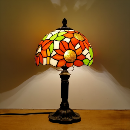 Ornate Glass LED Table Lamp